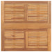 Folding Garden Dining Table 90x90x75 Cm Solid Teak Wood