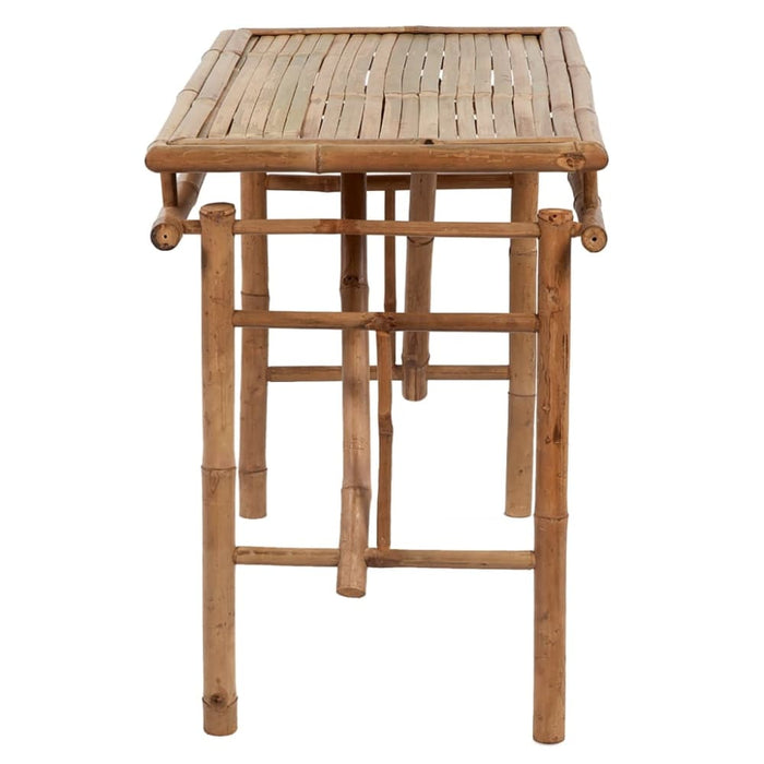 Folding Garden Table 115x50x75 Cm Bamboo Taoiap