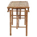 Folding Garden Table 115x50x75 Cm Bamboo Taoiap