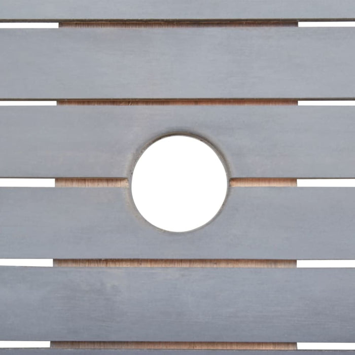 Folding Garden Table 160x85x75 Cm Solid Acacia Wood Alttx