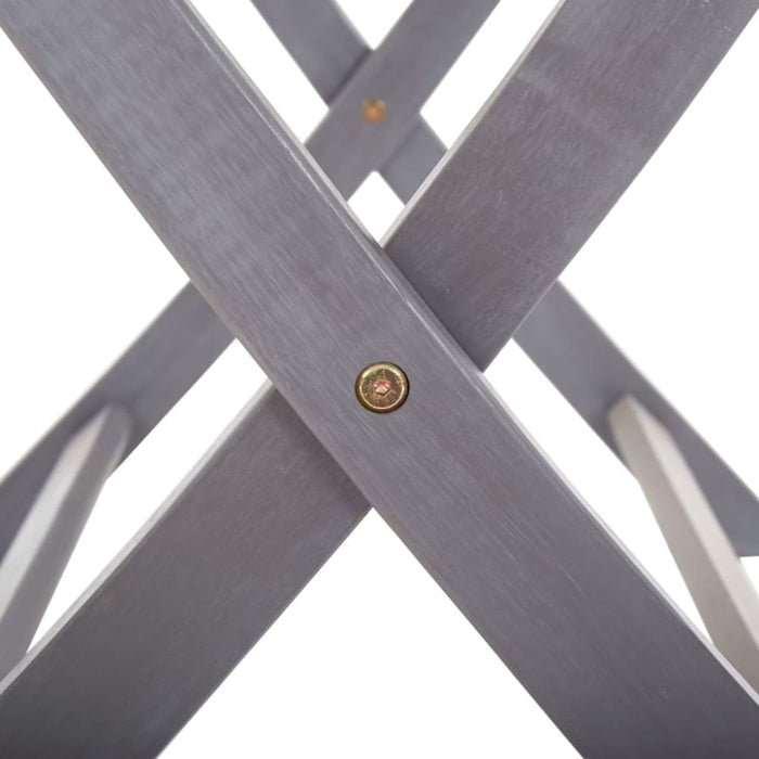 Folding Garden Table 160x85x75 Cm Solid Acacia Wood Alttx