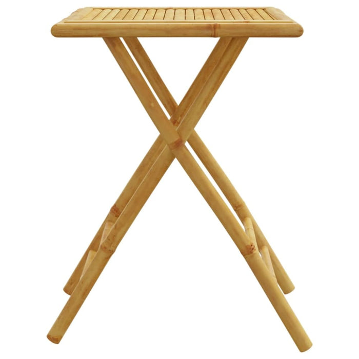 Folding Garden Table 55x55x75 Cm Bamboo Tlpnin