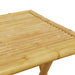 Folding Garden Table 55x55x75 Cm Bamboo Tlpnin