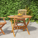 Folding Garden Table 90x75 Cm Solid Wood Acacia Toklix