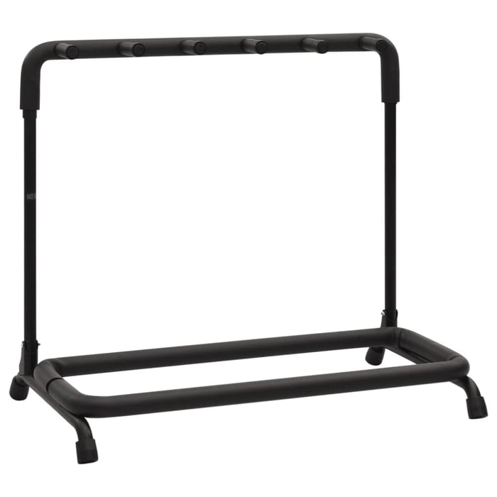 Folding Guitar Stand with 5 Sections Black 74x41x66 Cm