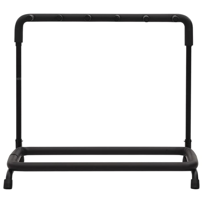 Folding Guitar Stand with 5 Sections Black 74x41x66 Cm