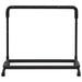 Folding Guitar Stand with 5 Sections Black 74x41x66 Cm