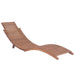 Folding Sun Loungers 2 Pcs Solid Teak Wood Tbitoib