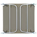 Folding Sun Loungers 2 Pcs Steel and Fabric Taupe Aatbt