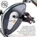 Folding Magnetic Exercise X-bike - Bicycle Cycling Flywheel
