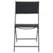 Folding Outdoor Chairs 2 Pcs Steel and Textilene Totbnx