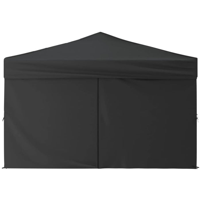 Folding Party Tent with Sidewalls Anthracite 3x3 m Ktpxt