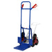 Folding Sack Truck with 6 Wheels Blue Oabpox