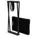 Folding Table Black 48x34x61 Cm Mdf Ttollb