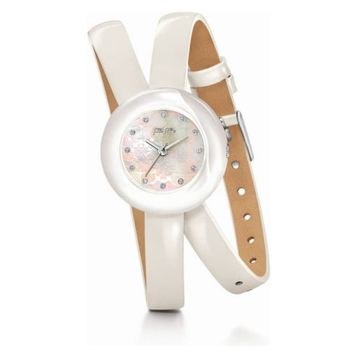 Folli Follie Wf13f030ssw Ladies Quartz Watch White 28mm