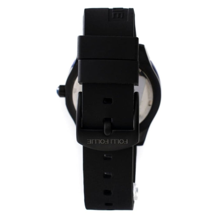 Folli Follie Wf13y028zpu Ladies Quartz Watch Black 40mm