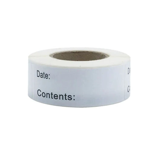 Food Storage Date Labels 1 Roll Of Stickers For Kitchen