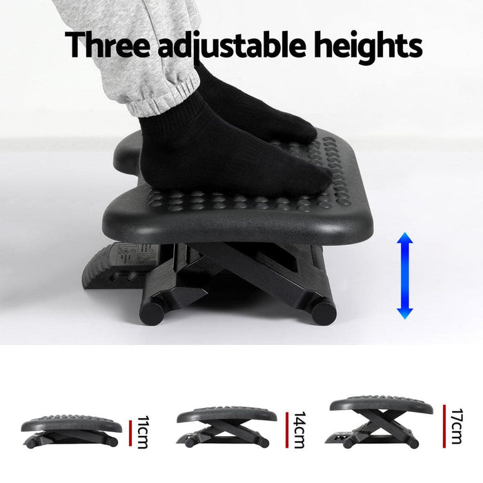 Goslash Picks Foot Rest Stool Office Under Desk Angle