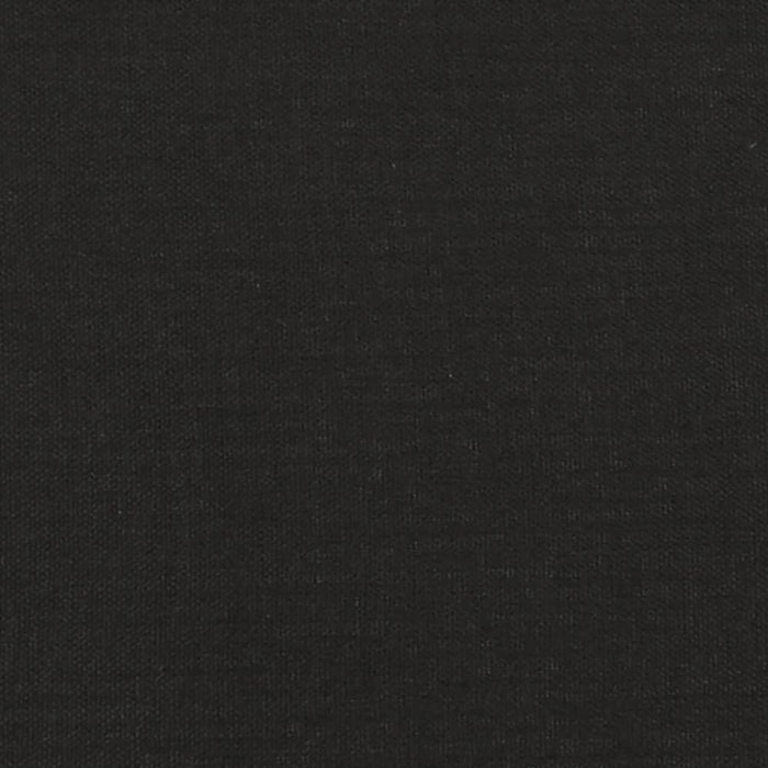 Footstool Black 70x55x41 Cm Fabric Taktpo