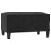 Footstool Black 70x55x41 Cm Velvet Taktxx