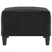 Footstool Black 70x55x41 Cm Velvet Taktxx