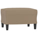 Footstool Cappuccino 60x50x41 Cm Faux Leather Takxkx