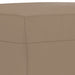 Footstool Cappuccino 60x50x41 Cm Faux Leather Takxkx