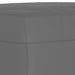 Footstool Dark Grey 60x50x41 Cm Microfibre Fabric Taktat