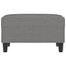 Footstool Dark Grey 70x55x41 Cm Fabric Taktan