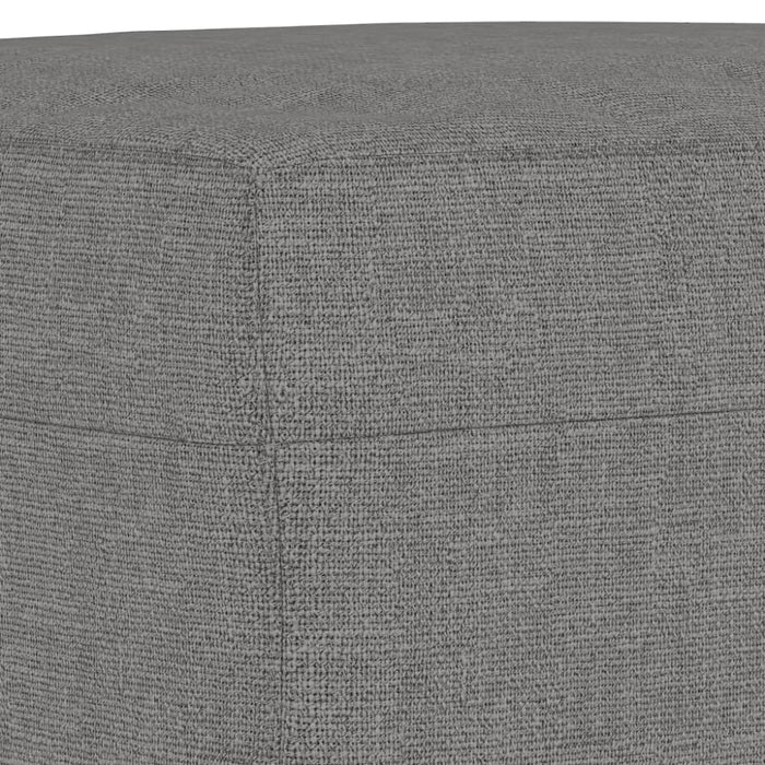 Footstool Dark Grey 70x55x41 Cm Fabric Taktan