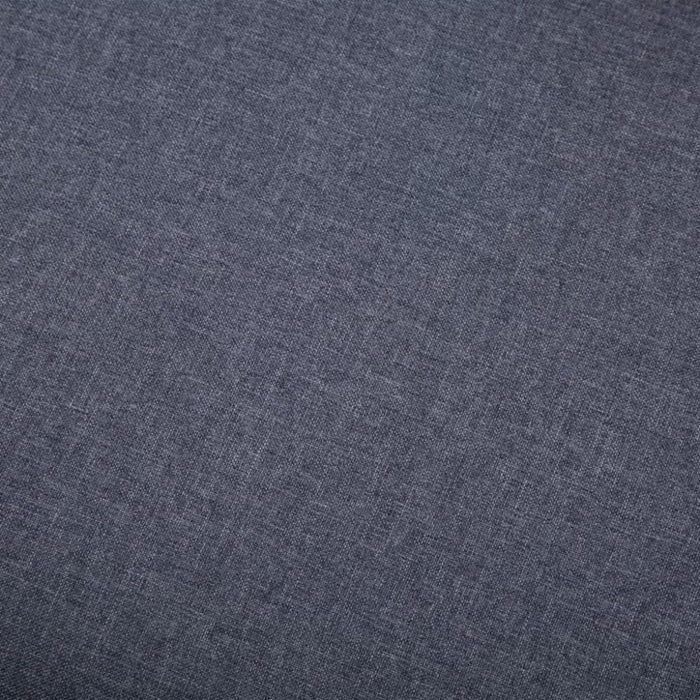 Footstool Fabric Upholstery 73x43x42 Cm Dark Grey Xalknk