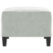 Footstool Light Grey 70x55x41 Cm Velvet Taktoi
