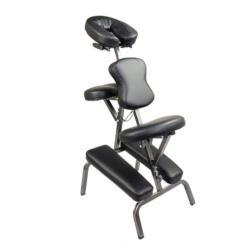 Forever Beauty Black Portable Massage Foldable Chair Table