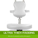 Forever Beauty White Portable Massage Foldable Chair Table