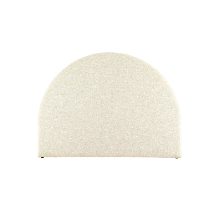 Bed Frame Double Size Head Boucle Headboard Bedhead Base