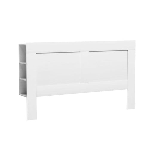 Bed Frame King Size Head with Shelves Headboard Bedhead