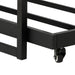 Bed Frame Metal Base with Trundle Daybed Wooden Headboard