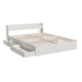 Bed Frame Queen Size Mattress Base Wtih Charging Ports 2