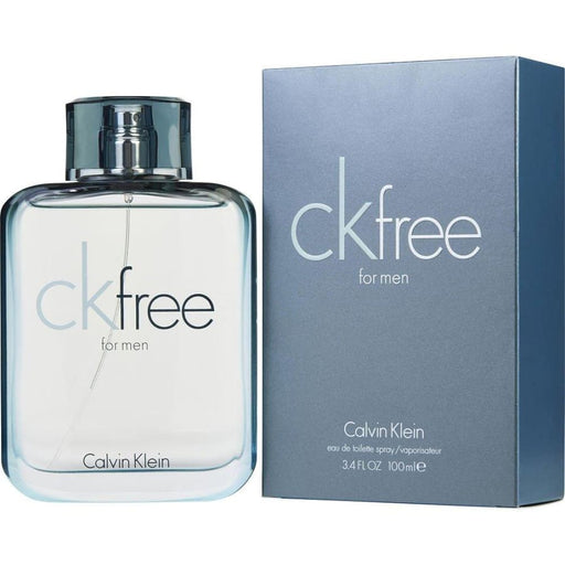 Ck Free Edt Spray by Calvin Klein for Men - 100 Ml