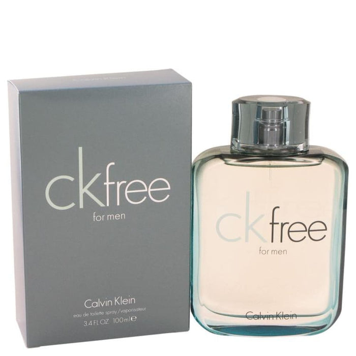 Ck Free Edt Spray by Calvin Klein for Men - 100 Ml