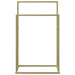 Freestanding Towel Rack Gold 48x24x78.5 Cm Iron Tatbnk