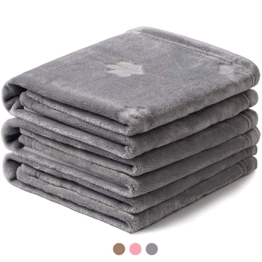 Eco-friendly Soft Fluffy Fleece Cozy Dog Blanket with Cute