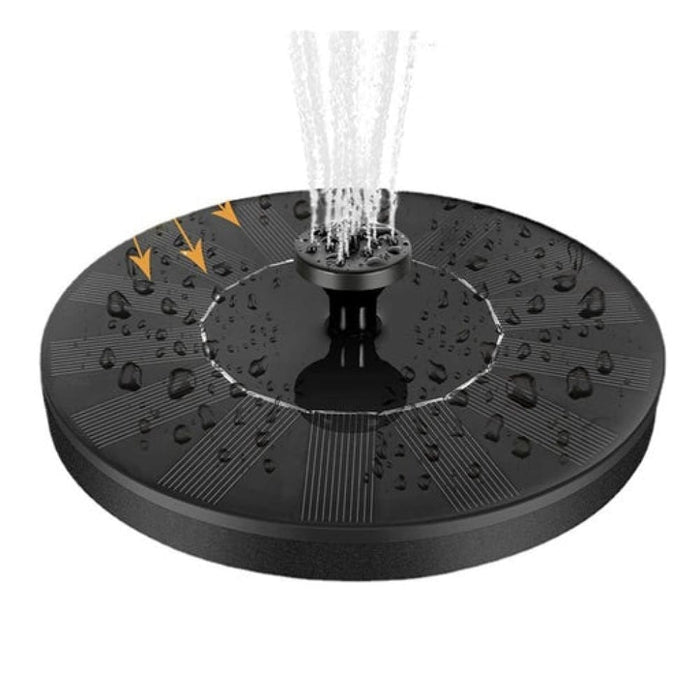 Eco-friendly Solar Water Fountain With 6 Different Nozzles