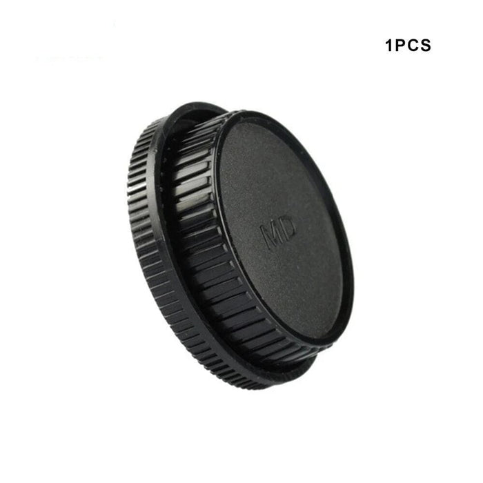 Md Front Body Cap + rear Lens Cap Set for Minolta Mc Mount
