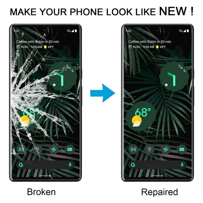 Front Screen Outer Glass Lens With Oca Optically Clear