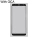 Front Screen Outer Glass Lens With Oca Optically Clear