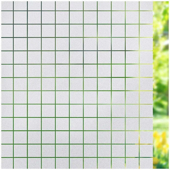 Frosted Privacy Striped Window Film Office Decorative Self