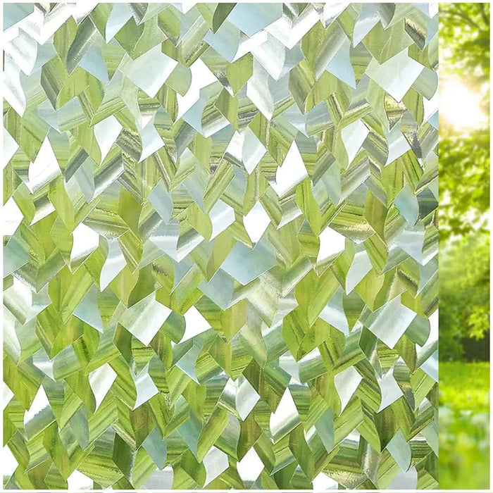 Frosted Privacy Striped Window Film Office Decorative Self