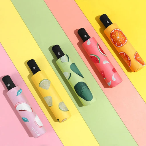 Fruit Design Folding Umbrella for Girls
