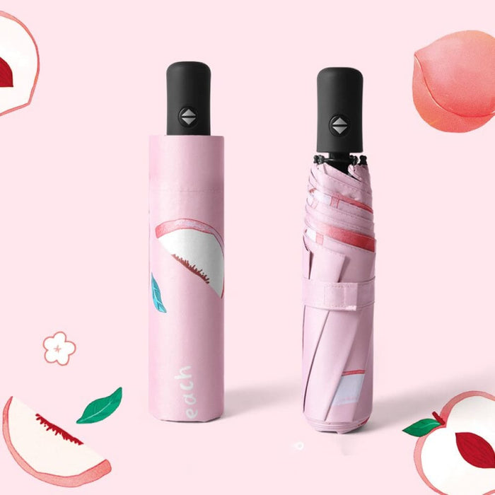 Fruit Design Folding Umbrella for Girls